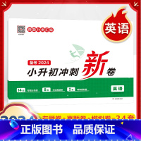 小升初冲刺新卷(英语) 小学通用 [正版]小学知识大盘点名校冲刺方案三四五六年级人教版语文数学英语小考总复习小升初考试重