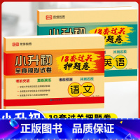 小升初18套真题卷(语文+英语)2本 小学升初中 [正版]2023小升初真题卷语文数学英语试卷必刷题人教版小学毕业升学总