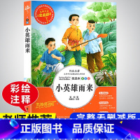 小英雄雨来 小学通用 [正版]快乐读书吧六年级上册必读的课外书阅读经典书目完整版全套童年小英雄雨来爱的教育老师适合小学生