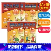 [正版]新概念英语青少版 1A+1B 单元达标开心测+单元同步快乐练+同步语法快乐练 新疆青少年出版社 配套学生用书综合
