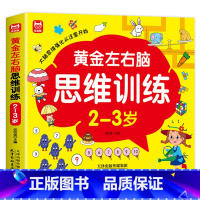 [加厚升级版]左右脑思维训练2-3岁 [正版]全套4册 左右脑思维训练2-3-4-5-6岁 幼儿全脑开发大脑智力开发专注