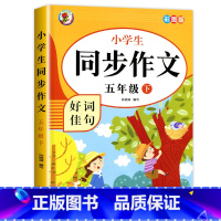 [5年级下册]同步作文 小学五年级 [正版]老师五年级同步作文上册+下册人教版5年级上语文同步作文书作文大全人教 上下册