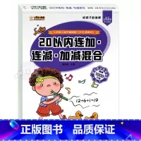 [单册]20以内加减法.加减混合 [正版]20以内加减法天天练 二十以内加减法口算题卡幼儿园大班口算题小学一年级儿童数学