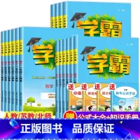 [全2册]语文+数学(人教版) 四年级下 [正版]2023新版 小学学霸下册一年级二年级三年级四年级五六年级下学期语文数
