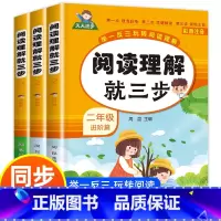 [全3册]二年级阅读理解训练 小学二年级 [正版]老师看图写话二年级每日一练老师看图写话就三步练习册专项训练上册+下册范