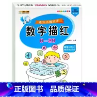 [基础]0-20 数字描红 [正版]全套4册 20以内加减法天天练二十以内的口算题卡幼小衔接一日一练幼儿园数学进退位