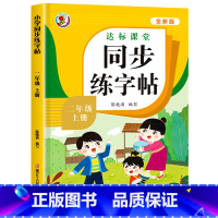 语文同步练字帖 二年级上 [正版]老师二年级上册语文练字帖人教版 小学2年级同步字帖练字生字每日一练