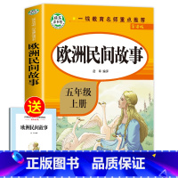 欧洲民间故事 [正版]全套5册五年级上册快乐读书吧五上必读的课外书 人教版中国民间故事非洲民间故事欧洲民间故事语文5年级