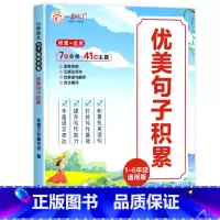 优美句子积累 小学通用 [正版]全套4册 小学语文优美句子积累大全作文素材小学生一年级二年级三年级四年级五六年级修辞手法