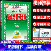 毕业总复习全解·语文 小学升初中 [正版]2024薛金星小升初毕业总复习全解语文数学英语全套必刷题人教版小学毕业升学知识