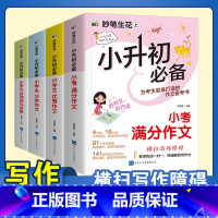 小升初满分作文-4本套 小学通用 [正版]2024小升初知识大集结小学语文数学英语升学夺冠基础重点知识大全通用版人教版六