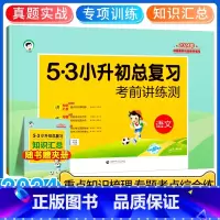 含真题]小升初总复习-语文 小学升初中 [正版]2024新53小升初总复习真题卷语文数学英语六年级下册5.3五三必刷题人