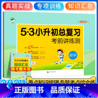 含真题]小升初总复习-数学 小学升初中 [正版]2024新53小升初总复习真题卷语文数学英语六年级下册5.3五三必刷题人
