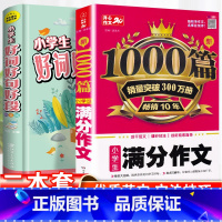 2本套]好词好句好段+满分作文1000篇 小学通用 [正版]小学语文好词好句好段大全积累大全小学生一年级二三四五年级修辞