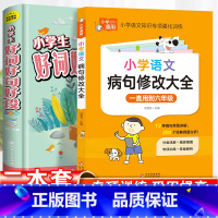 2本套]好词好句好段+语文修改病句大全 小学通用 [正版]小学语文好词好句好段大全积累大全小学生一年级二三四五年级修辞手