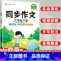 三年级下同步作文 小学通用 [正版]五感法写作技巧与方法写人记事想象绘景状物篇素材积累小学一二三年级到四五六年级范文大全