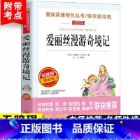 [六年级下册必读]爱丽丝漫游奇境记 [正版]六年级必读课外书阅读童年书爱的教育老师人教版快乐读书吧小英雄雨来6年级上册下