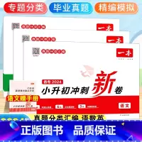 [备考2024-3本]语文+数学+英语 小学升初中 [正版]2024小升初冲刺新卷语文数学英语小升初总复习试卷升学冲刺卷