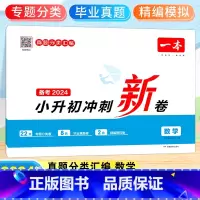 [备考2024]数学 小学升初中 [正版]2024小升初冲刺新卷语文数学英语小升初总复习试卷升学冲刺卷名校冲刺历年真题试