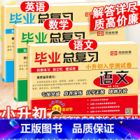 小学毕业总复习·英语 小学通用 [正版]2023小升初试卷真题卷语文数学英语必刷题人教版六年级下册小升初毕业总复习试卷测