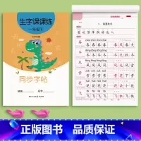 一年级下册(1本46页) [正版]一年级二年级三上册下册同步练字帖临摹字帖练字本语文人教版正楷四五六年级小学生硬笔书法儿