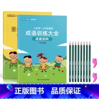 重叠词语大全+成语训练大全 [正版]词语积累大全训练重叠词aabb abab小学生成语专项同步基础练字帖一年级二三语文量