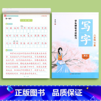 八年级下册(1本共45页) [正版]七年级八年级语文字帖练字初中生上册下册同步人教版练字帖九年级衡水体钢笔正楷楷体初一每