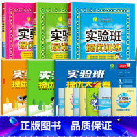 [全6册]提优训练+提优考卷☆语文+数学+英语(人教版) 三年级上 [正版]2024春新版实验班提优训练一年级上册二年级