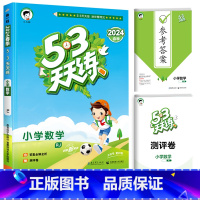 [单本]数学(人教版) 二年级下 [正版]53天天练二年级一年级上册同步训练全套语文数学英语下册四六练习簿套装测试卷小学