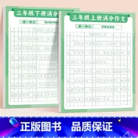 [3年级]满分练字帖上册+下册 [正版]满分作文练字贴小学生字帖每日一练三年级四五六年级上册下册语文同步专项训练练习簿好