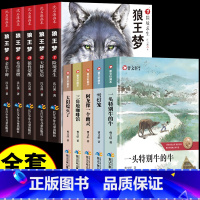 [全套10册]沈石溪狼王梦+曹文轩画册 [正版]狼王梦沈石溪全套5册动物小说全集画本小学生三年级四五六年级课外阅读书籍注