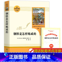 [人教版]钢铁是怎样炼成的 [正版]经典常谈朱自清和钢铁是怎样炼成的原版原著八年级下册课外书必读完整版人教版人民教育出版