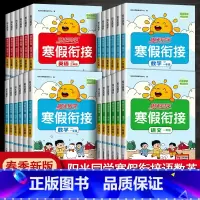 [两本]语文人教版+数学人教版 小学二年级 [正版]2024新版阳光同学寒假衔接一年级二年级四年级五六年级三年级上册下册