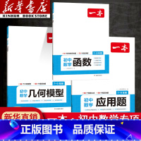 初中数学函数 全国通用 [正版]2024初中数学几何模型数学函数应用题中考数学必刷题数学专项训练国一八年级九年级中考数学