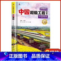 中国高铁[精装硬壳] [正版]中国超级工程丛书全套5本抖音同款中国航空航天科学建筑科普系列4本儿童百科全书漫画图书绘本8