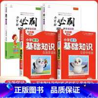 [基础+练习4本]基础知识+小升初必刷题 语数 小学升初中 [正版]万唯小学基础知识与初中衔接大全手册语文数学英语小升初