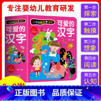 [非立体书]神奇的创意书-可爱的汉字 [正版]汉字真好玩拼音真好玩儿3D立体书 早教启蒙书儿童3d立体学前识字翻翻书趣味