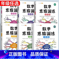 [开拓思维]数学思维训练(全一册) 小学四年级 [正版]数学思维训练一年级二年级三四五六年级小学奥数举一反三专项练习题计