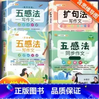 五感法同步作文+扩句法+素材累积+方法技巧 小学二年级 [正版]斗半匠五感法写作文三到六年级同步作文全套小学语文一年级二
