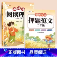 [范文+阅读 ]押题范文+语文阅读理解 小学二年级 [正版]看图写话二年级一年级押题范文大全上册人教版每日一练专项训练一