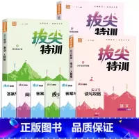 ❤❤[三本]语文(人教)+数学(人教)+英语(人教) 三年级下 [正版]三年级下册拔尖特训一年级二年级四五六年级上册语文