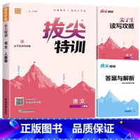 [单本]语文(人教版) 一年级下 [正版]三年级下册拔尖特训一年级二年级四五六年级上册语文数学英语人教版pep北师大苏教