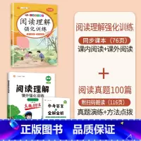 [2本]阅读真题+同步阅读·下册 小学五年级 [正版]阅读理解专项训练书一年级二年级三四五六年级小学语文阅读理解强化训练