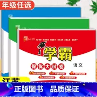 语文+数学[苏教版]+英语[译林版] 三年级上 [正版]2024春季新版学霸提优大试卷一年级上册二年级三四五六下册试卷测