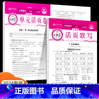 语文活页默写+单元活页卷(人教版) 三年级下 [正版]少而精活页默写计算一年级二年级三四五六年级上册下册语文数学同步练习