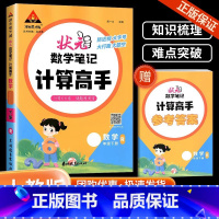 计算高手[人教版] 二年级下 [正版]2024状元数学笔记计算高手一年级二年级下三四五六年级下册小学人教版北师大苏教同步