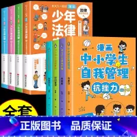 [全套8册]少年法律启蒙+自我管理 [正版]漫画版少年法律启蒙全套4册 给孩子的第一本儿童法律启蒙书儿童版民法典入门注释