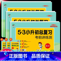 语+数+英[全套3本] 小学通用 [正版]版53小升初系统总复习资料语文数学英语试卷测试人教版专项训练题六年级下册小学升