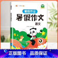 [单本] 暑假作文 小学四年级 [正版]暑假作业二年级下册暑假衔接专项训练小学一升二升三升四升五升六年级人教语文数学练习