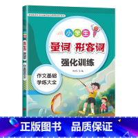 小学生量词形容词强化训练 小学通用 [正版]小学生作文专项训练语文知识大全量词叠词形容词句子关联词修辞手法成语熟语用法基